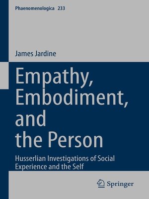 cover image of Empathy, Embodiment, and the Person